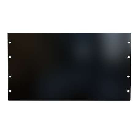 Hammond 6U FLAT STEEL RACK Panel PBPS19010BK